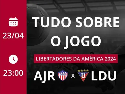Junior Barranquilla x LDU Quito: que horas é o jogo hoje, onde vai ser e mais