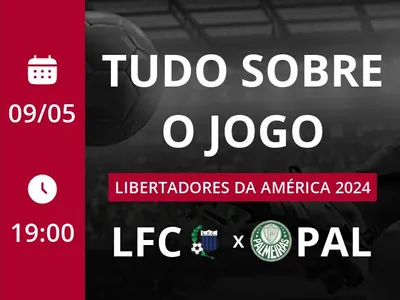 Liverpool-URU x Palmeiras: que horas é o jogo hoje, onde vai ser e mais