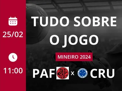 Pouso Alegre x Cruzeiro: placar ao vivo, escalações, lances, gols e mais