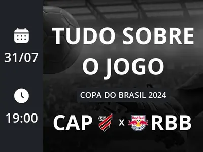 Athletico-PR x Red Bull Bragantino: placar ao vivo, escalações, lances, gols e mais
