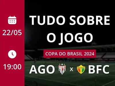 Atlético-GO x Brusque: placar ao vivo, escalações, lances, gols e mais
