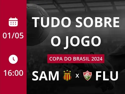 Sampaio Corrêa x Fluminense: placar ao vivo, escalações, lances, gols e mais
