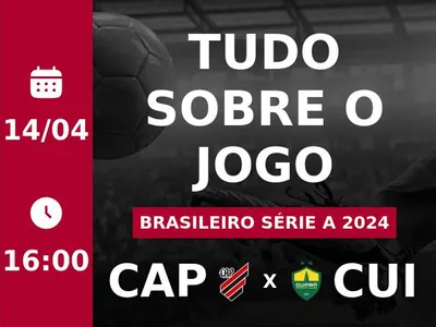 Athletico-PR x Cuiabá: placar ao vivo, escalações, lances, gols e mais