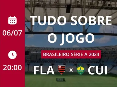 Flamengo x Cuiabá: placar ao vivo, escalações, lances, gols e mais