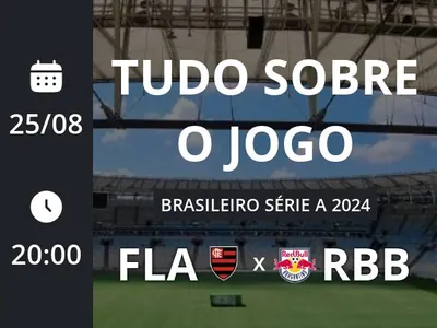 Flamengo x Red Bull Bragantino: placar ao vivo, escalações, lances, gols e mais