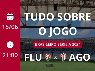Fluminense x Atlético-GO: placar ao vivo, escalações, lances, gols e mais