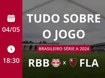 Red Bull Bragantino x Flamengo: placar ao vivo, escalações, lances, gols e mais