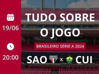São Paulo x Cuiabá: placar ao vivo, escalações, lances, gols e mais