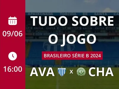 Avaí x Chapecoense: placar ao vivo, escalações, lances, gols e mais