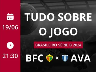 Brusque x Avaí: placar ao vivo, escalações, lances, gols e mais