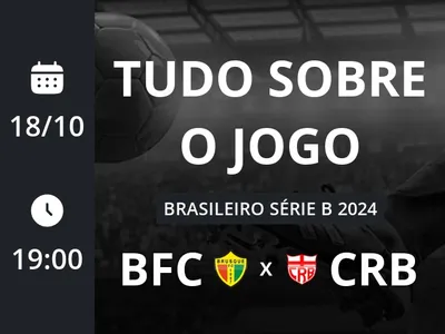 Brusque x CRB: placar ao vivo, escalações, lances, gols e mais