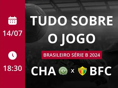 Chapecoense x Brusque: placar ao vivo, escalações, lances, gols e mais