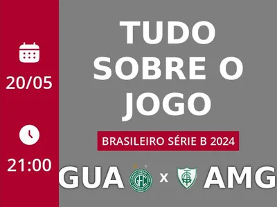 Guarani x América-MG: placar ao vivo, escalações, lances, gols e mais