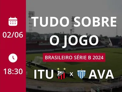 Ituano x Avaí: placar ao vivo, escalações, lances, gols e mais