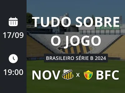 Novorizontino x Brusque: placar ao vivo, escalações, lances, gols e mais