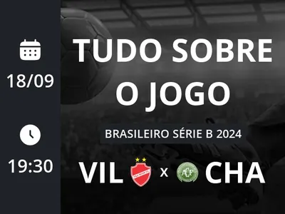 Vila Nova x Chapecoense: placar ao vivo, escalações, lances, gols e mais