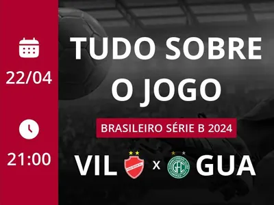 Vila Nova x Guarani: placar ao vivo, escalações, lances, gols e mais