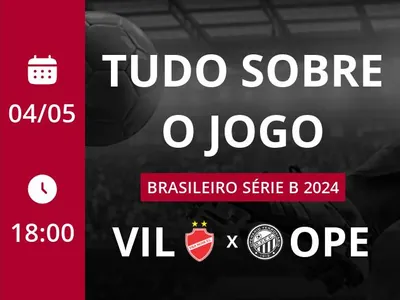 Vila Nova x Operário-PR: placar ao vivo, escalações, lances, gols e mais