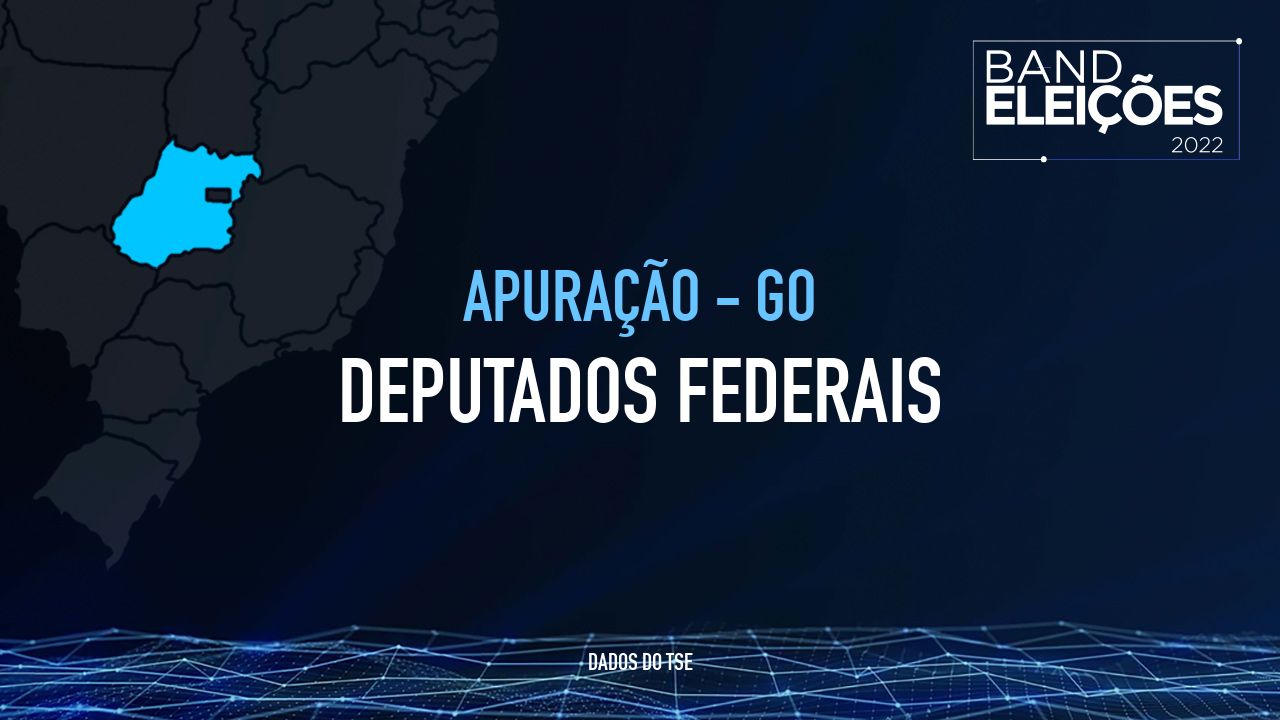 GO: Veja quem são os deputados federais eleitos - Band Eleições 2022 Band