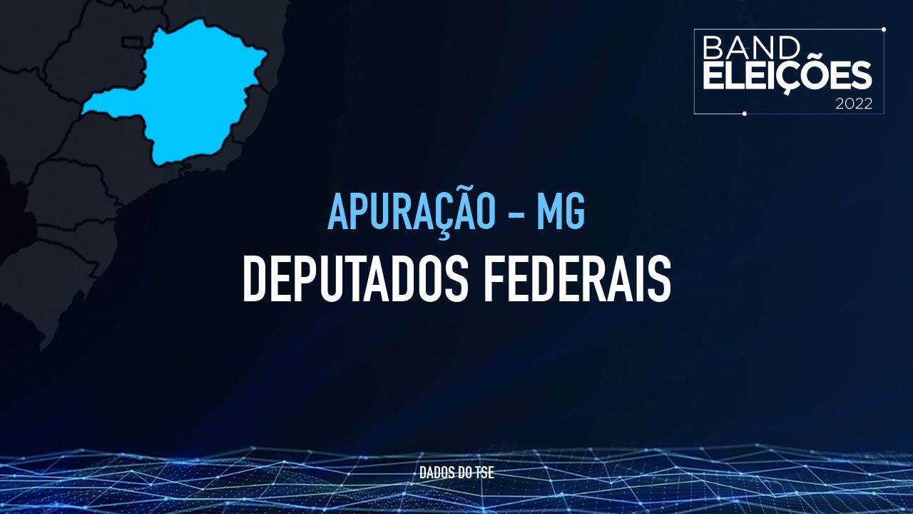 MG: Veja quem são os deputados federais eleitos - Band Eleições 2022 Band