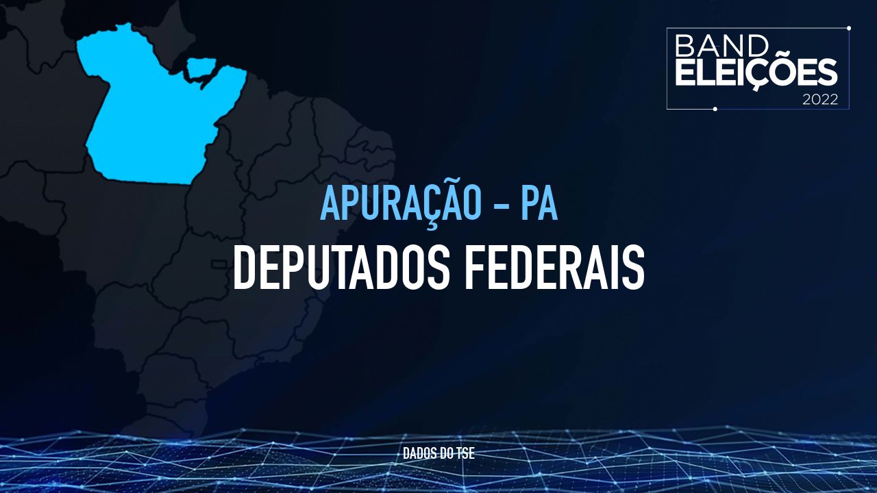 PA: Veja quem são os deputados federais eleitos- Band Eleições 2022 Band