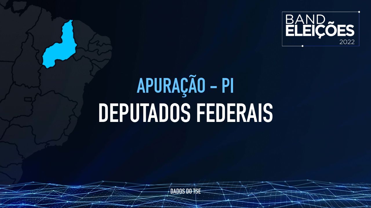 PI: Veja quem são os deputados federais eleitos- Band Eleições 2022 Band