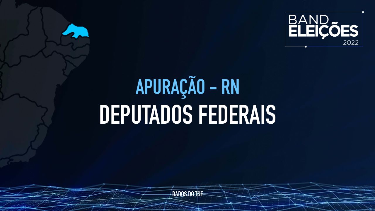 RN: Veja quem são os deputados federais eleitos- Band Eleições 2022 Band