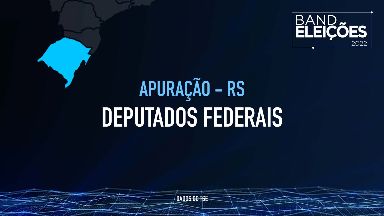 RS: Veja quem são os deputados federais eleitos- Band Eleições 2022 Band