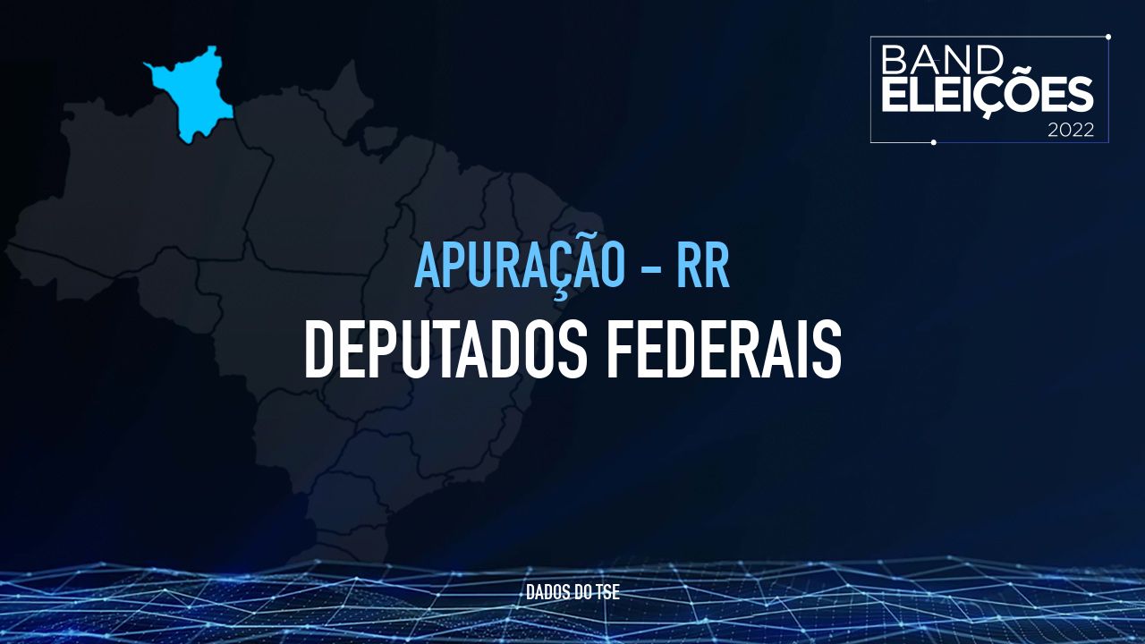 RR: Veja quem são os deputados federais eleitos - Band Eleições 2022 Band