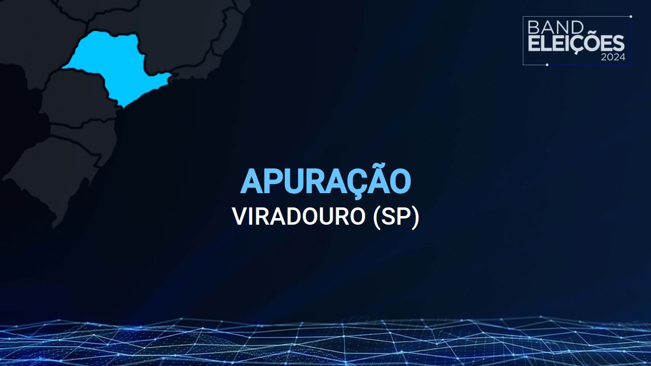 VIRADOURO (SP) Apuração e Resultados Eleições 2024 1º turno